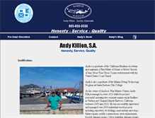 Tablet Screenshot of anchorswaymarine.com